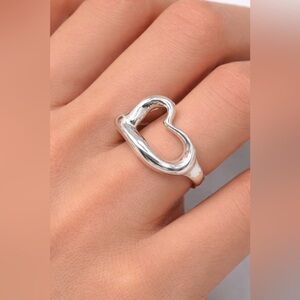 Tiffany & Co. Silver Heart Ring